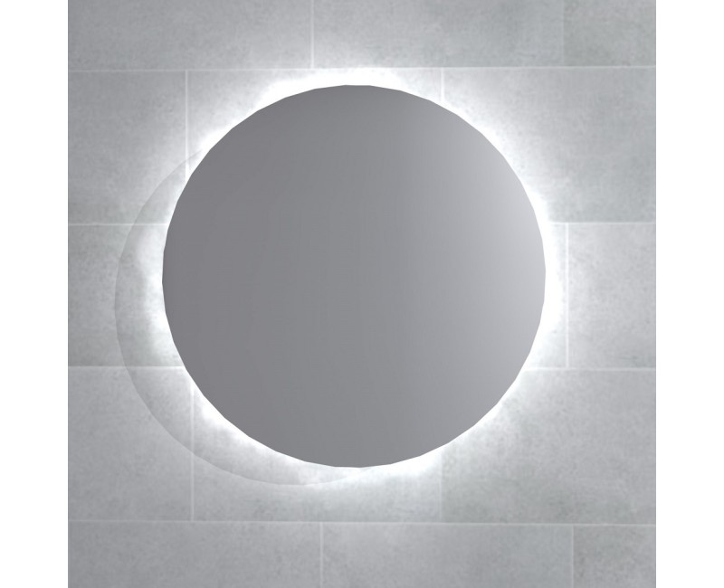 Stikla Serviss Зеркало с LED освещением  KEIRA D80 см