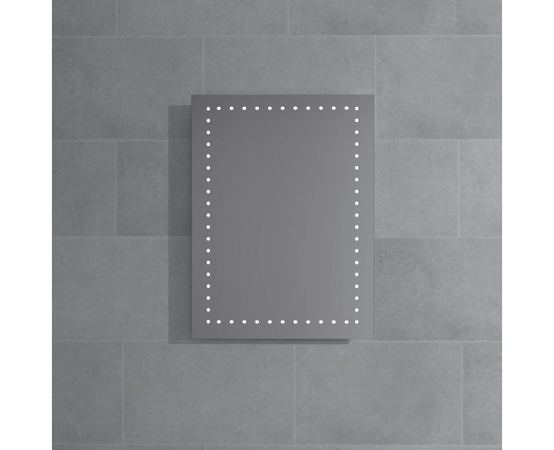 Stikla Serviss Spogulis ar LED apgaismojumu LILLY 80x120cm