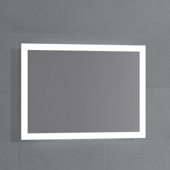 Stikla Serviss Spogulis ar LED apgaismojumu NATALIA 60x80cm