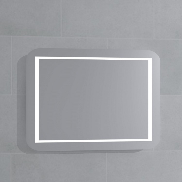 Stikla Serviss Spogulis ar LED apgaismojumu OKSANA 70x100cm Stikla Serviss Spogulis ar LED apgaismojumu OKSANA 70x100cm