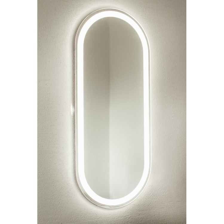 Stikla Serviss Spogulis ar LED apgaismojumu PATRIZIA 70x45cm Stikla Serviss Spogulis ar LED apgaismojumu PATRIZIA 70x45cm
