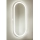 Stikla Serviss Spogulis ar LED apgaismojumu PATRIZIA 70x45cm