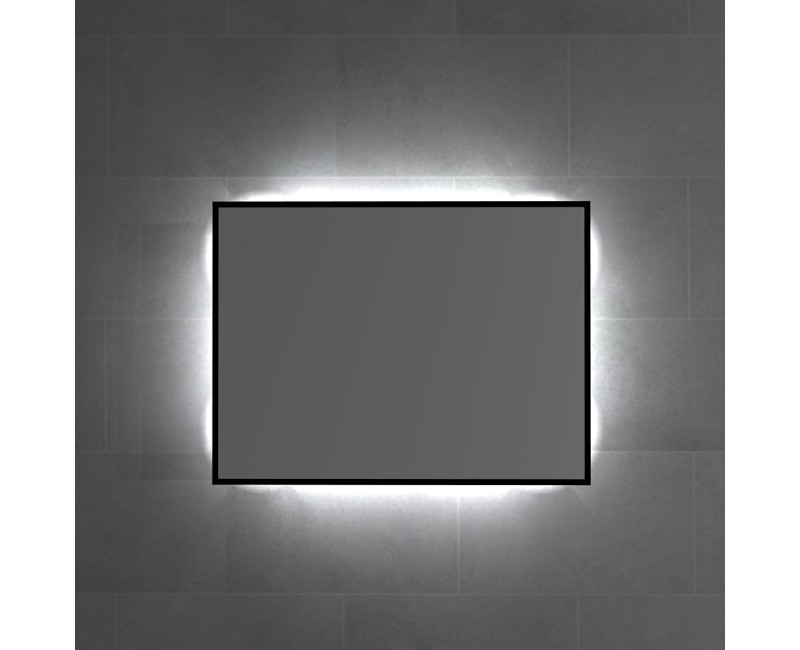 Stikla Serviss Spogulis ar LED apgaismojumu RODICA 60x80cm