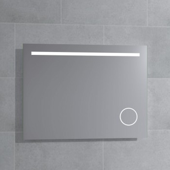 Stikla Serviss Spogulis ar LED apgaismojumu SONIA 60x60cm