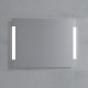 Stikla Serviss Spogulis ar LED apgaismojumu TANYA 60x60cm Stikla Serviss Spogulis ar LED apgaismojumu TANYA 60x60cm