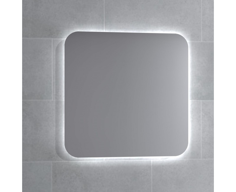 Stikla Serviss Spogulis ar LED apgaismojumu YASMIN 80x120cm