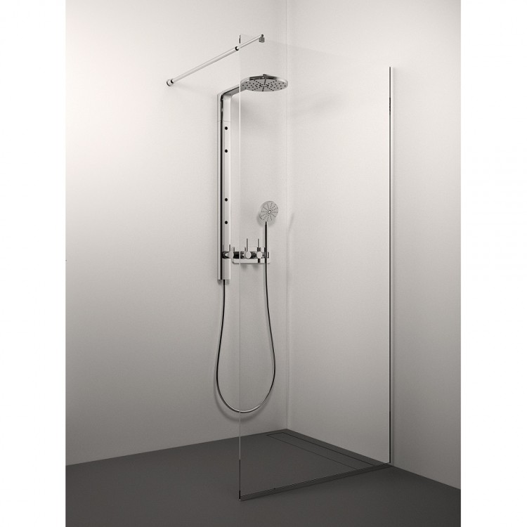 Stikla Serviss Dušas siena CONFORTO 900mm