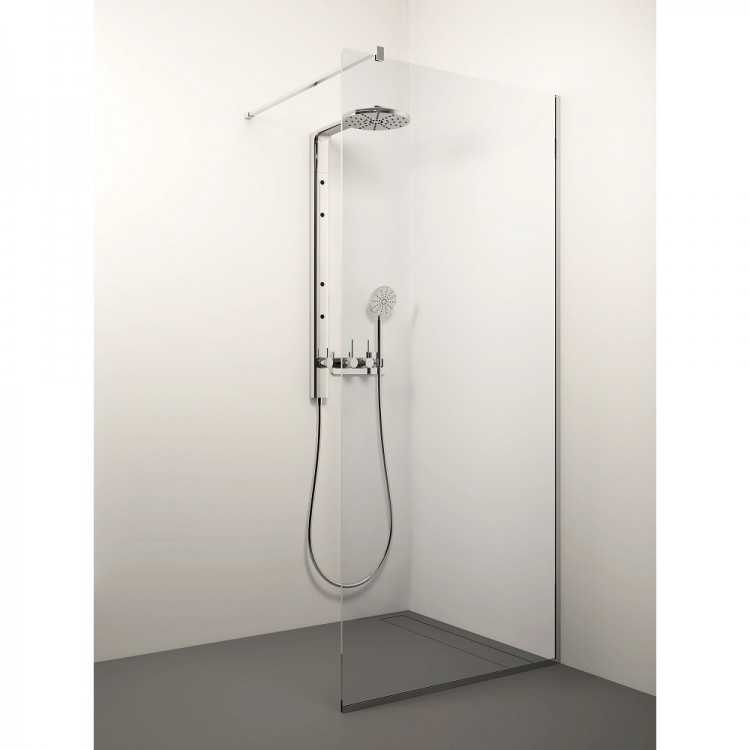 Stikla Serviss Dušas siena KAIRA 1100mm Stikla Serviss Dušas siena KAIRA 1100mm