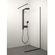 Stikla Serviss Dušas siena KAIRA BLACK 1200mm Stikla Serviss Dušas siena KAIRA BLACK 1200mm