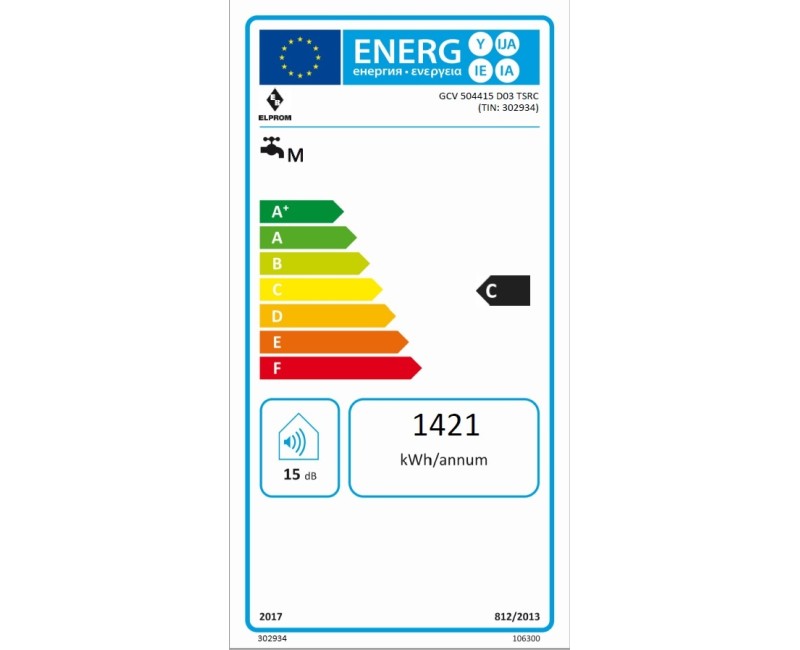 Tesy Elprom Ūdens sildītājs-boileris 50L, 302934