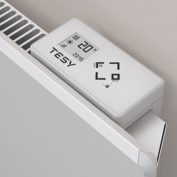 Elektriskais radiators Tesy FineEco Cloud AirSafe, WiFi, 600W, balts, 304502