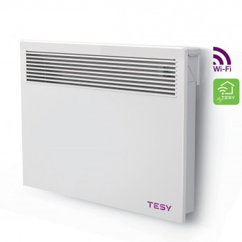 Elektriskais radiators Tesy LiveEco Cloud, WiFi, 1000W, balts