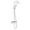 TRES FUJI Душевая система со стационарным душем, хром 28119101