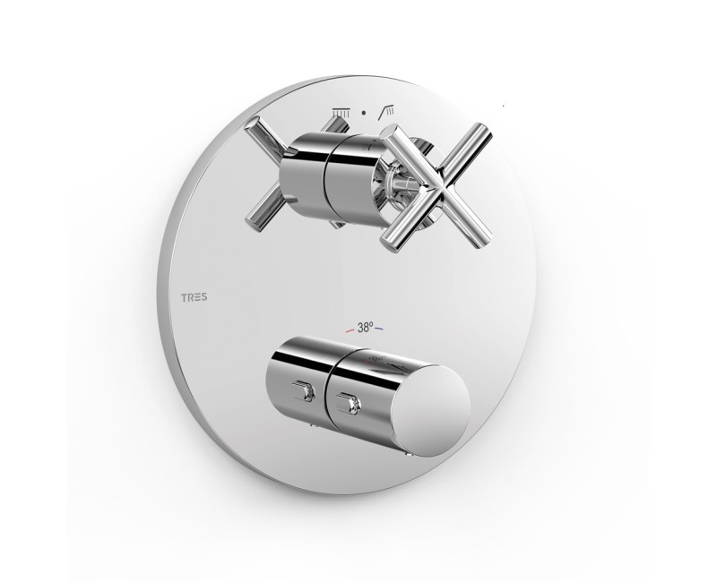 TRES MONT BLANC Декоративная часть термостатического смесителя для ванны/душа, 28325001