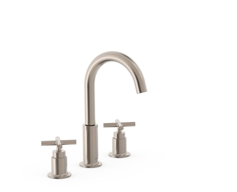 TRES MONT BLANC Смеситель для раковины на 3 отверстия, сталь 28310501AC