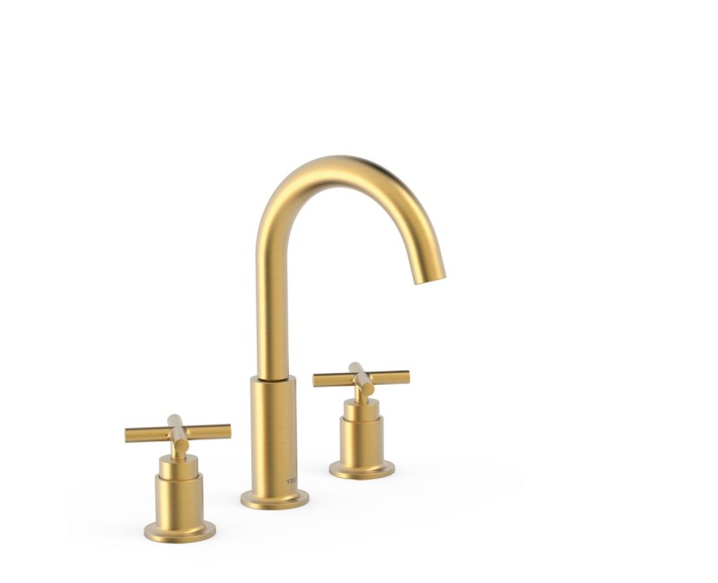 TRES MONT BLANC Смеситель для раковины на 3 отверстия, матовое золото 28310501OM
