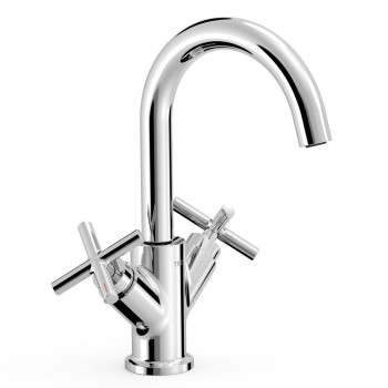 TRES Mont Blanc Смеситель для умывальника, хром 28310301