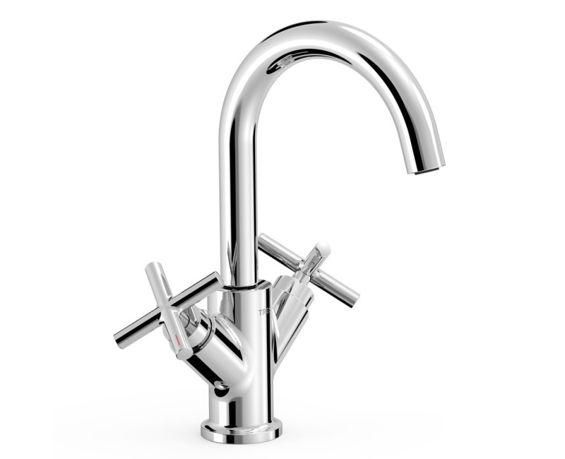 TRES Mont Blanc Смеситель для умывальника, хром 28310301