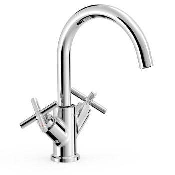 TRES Mont Blanc Смеситель для умывальника, хром 28320301