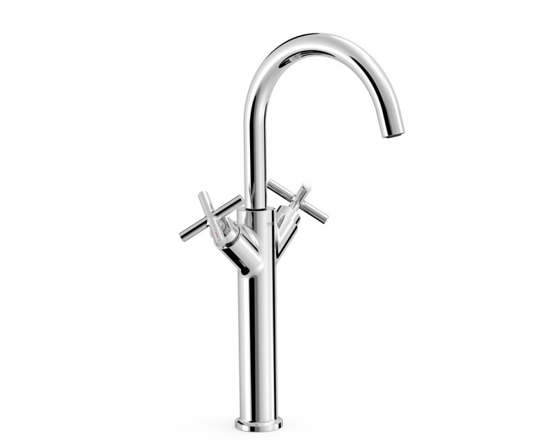 TRES MONT BLANC Высокий смеситель для умывальника, хром 28380301