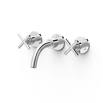 TRES Mont Blanc Смеситель для умывальника, хром 28330001