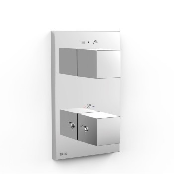 TRES Therm-Box Декоративная часть термостатического смесителя для ванны/душа, 00625001
