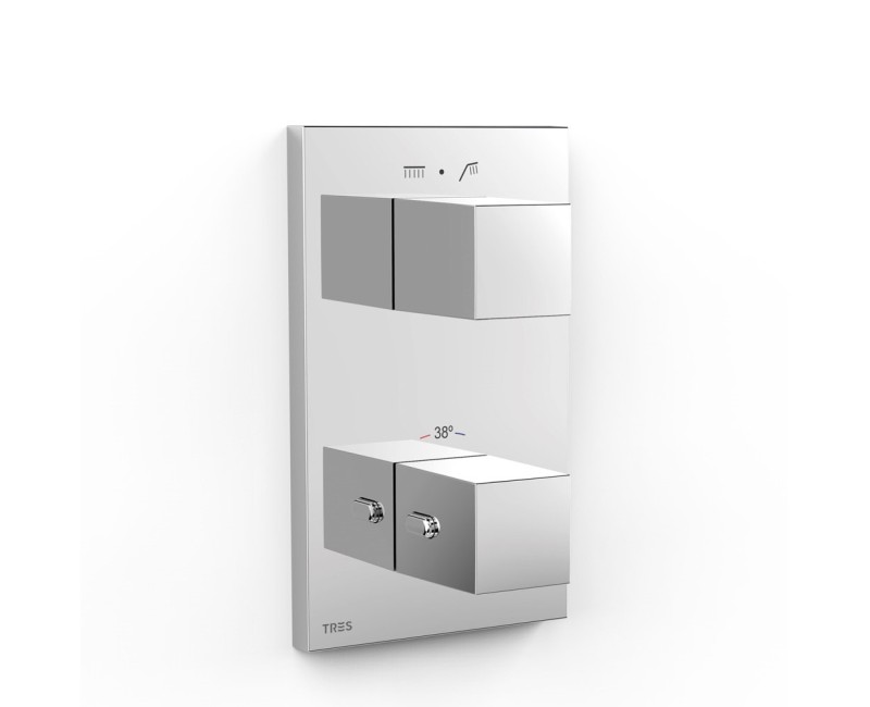 TRES Therm-Box Декоративная часть термостатического смесителя для ванны/душа, 00625001