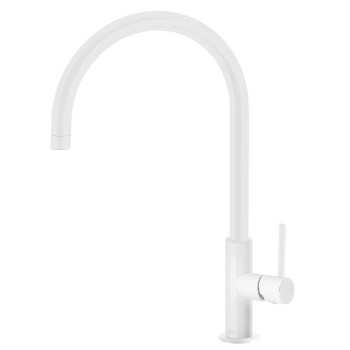 MAX-TRES Virtuves izlietnes jaucējkrāns, balts 06254201BM