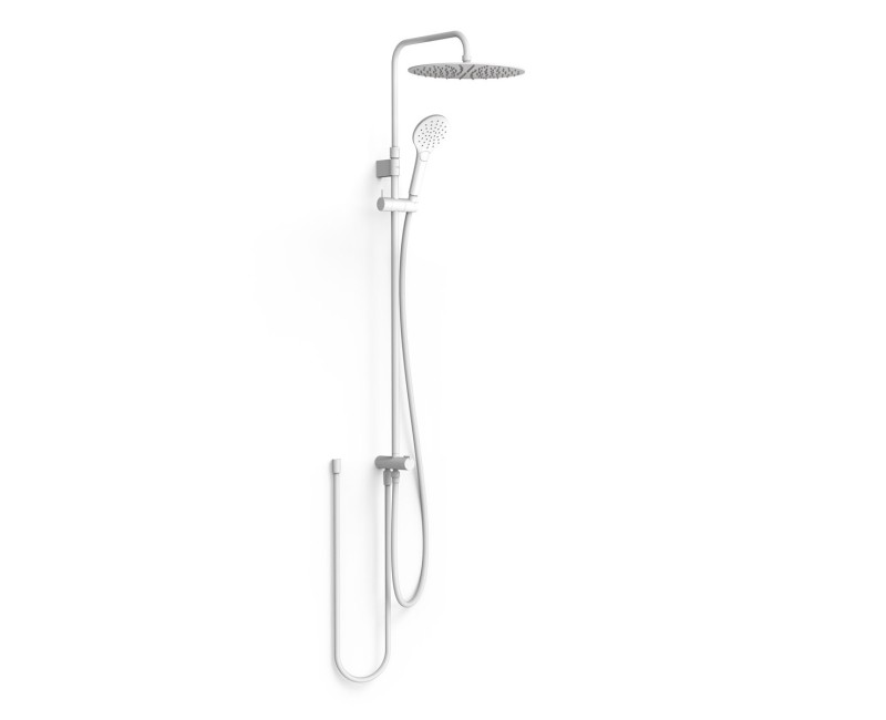 TRES Dušas komplekts ar stacionāro un rokas dušu, 19063502BM