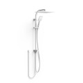 TRES Душевой набор со стационарным и ручным душем, 19063504BM