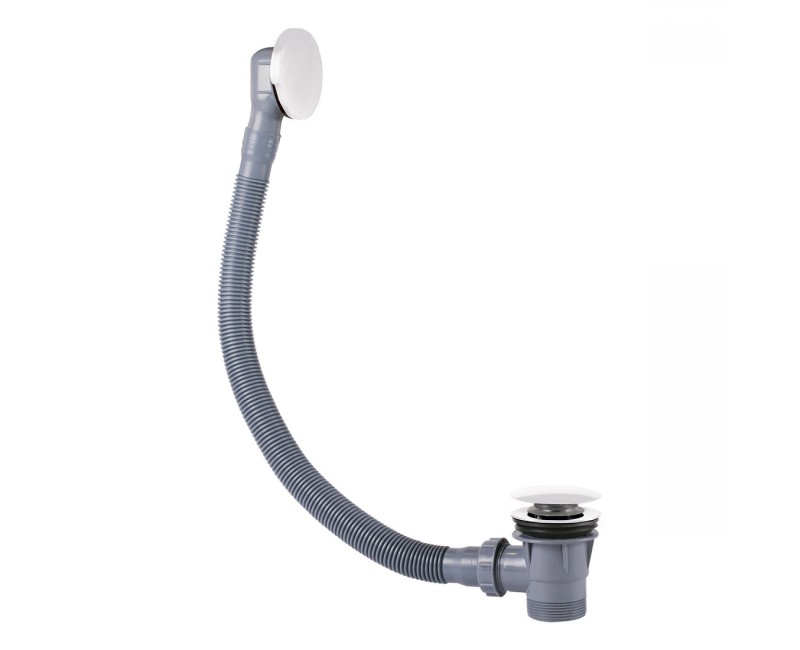 TRES Перелив и слив сифона для вaнны с ClickClack, 03453420BM