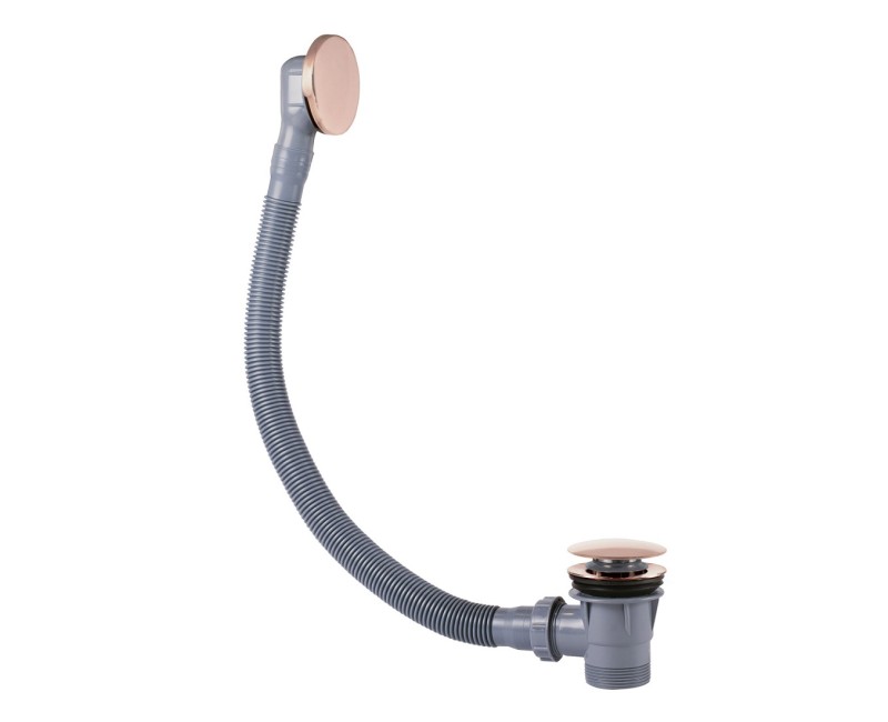 TRES Перелив и слив сифона для вaнны с ClickClack, 03453420OP