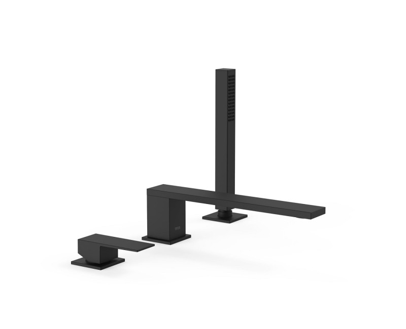 Cuadro exclusive TRES 3-daļīgs vannas jaucējkrāns, 00616103NM