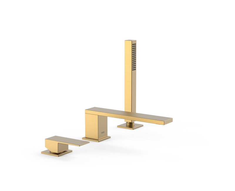 Cuadro TRES 3-daļīgs vannas jaucējkrāns, 00616105OM