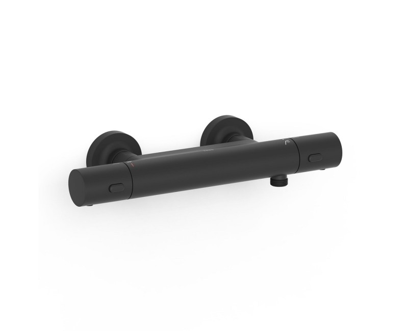 TRES OVER-WALL Термостатический смеситель для  душа, черный 19016402NM