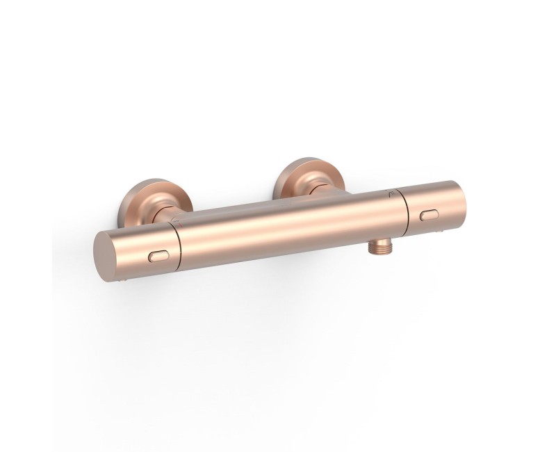 TRES OVER-WALL Dušas termostata jaucējkrāns, matēts rozā zelts 19016402OPM