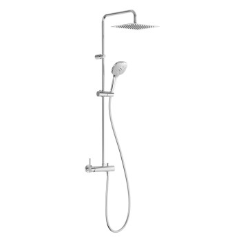 LEX TRES Душевая система со стационарным душем, хром 08119302