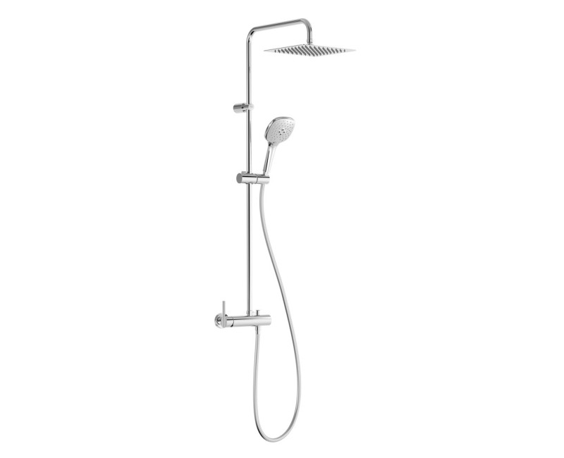 LEX TRES Душевая система со стационарным душем, хром 08119302