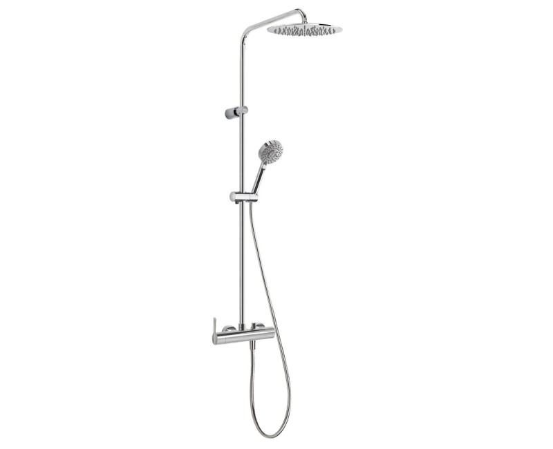 LEX TRES Душевая система со стационарным душем, хром 181191