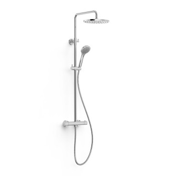 BASE-TRES PLUS Термостатический смеситель для душа с душевым комплектом, 21639521