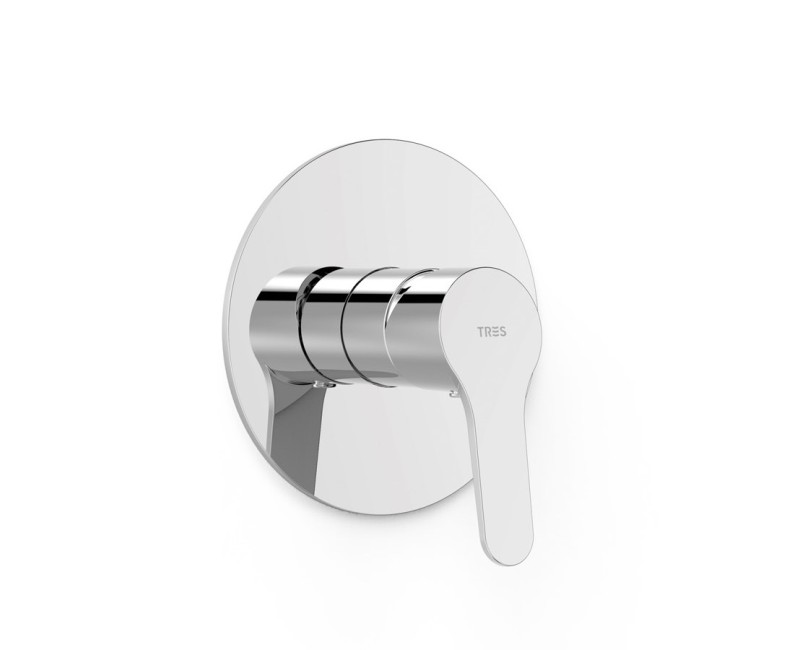 BASE-TRES Декоративная часть смесителя для душа, хром 21527810.