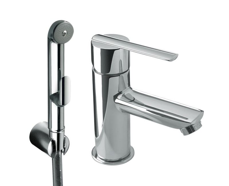 LEX-TRES Izlietnes jaucējkrāns ar bidettu 181113