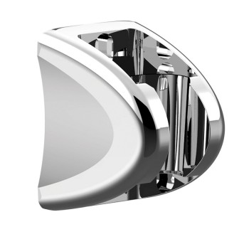 TRES Regulējams dušas klausules turētājs, hroms 134215023