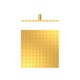 TRES Antilime Dušas galva 30x30 cm, 13413830OR TRES Antilime Dušas galva 30x30 cm, 13413830OR