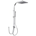 TRES Dušas komplekts ar stacionāro un rokas dušu, 107926