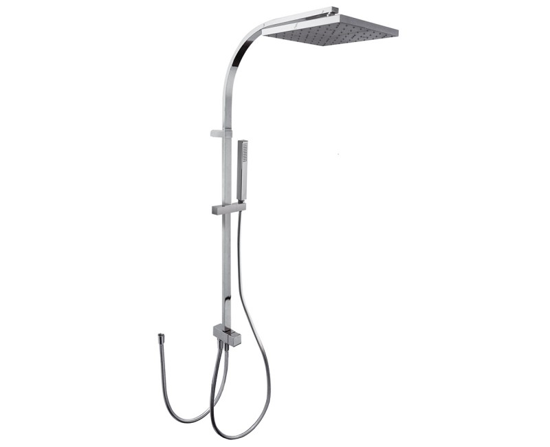 TRES Dušas komplekts ar stacionāro un rokas dušu, 107926