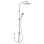TRES Dušas komplekts ar stacionāro un rokas dušu, 161475