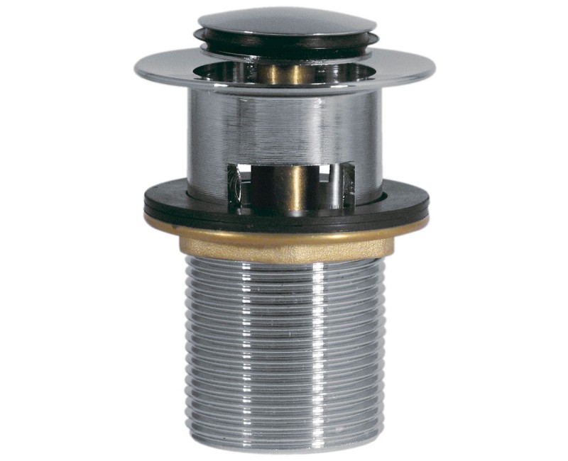 TRES Слив для умывальника 1 1/4 ClickClack 37mm, хром 13454190