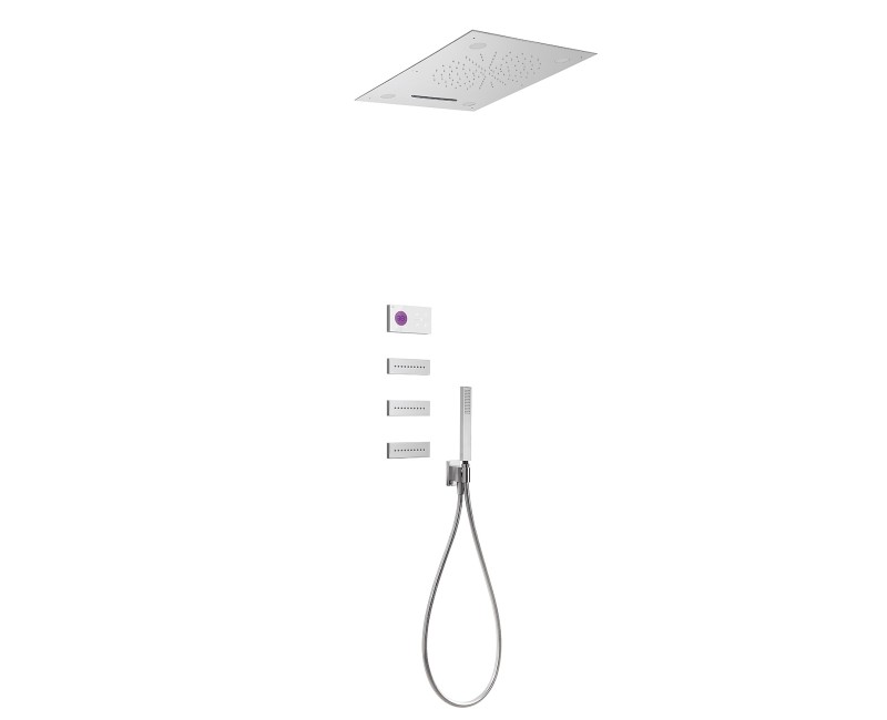 TRES Shower Technology Электронный термостатический душевой комплект, 09286402