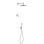TRES Shower Technology Душевая система с термостатом, 09286558